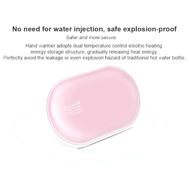 Mini Hand Warmer Winter Portable USB Rechargeable Pocket Hand Warmer Mobile Power Quick Heating 5000/10000Mah