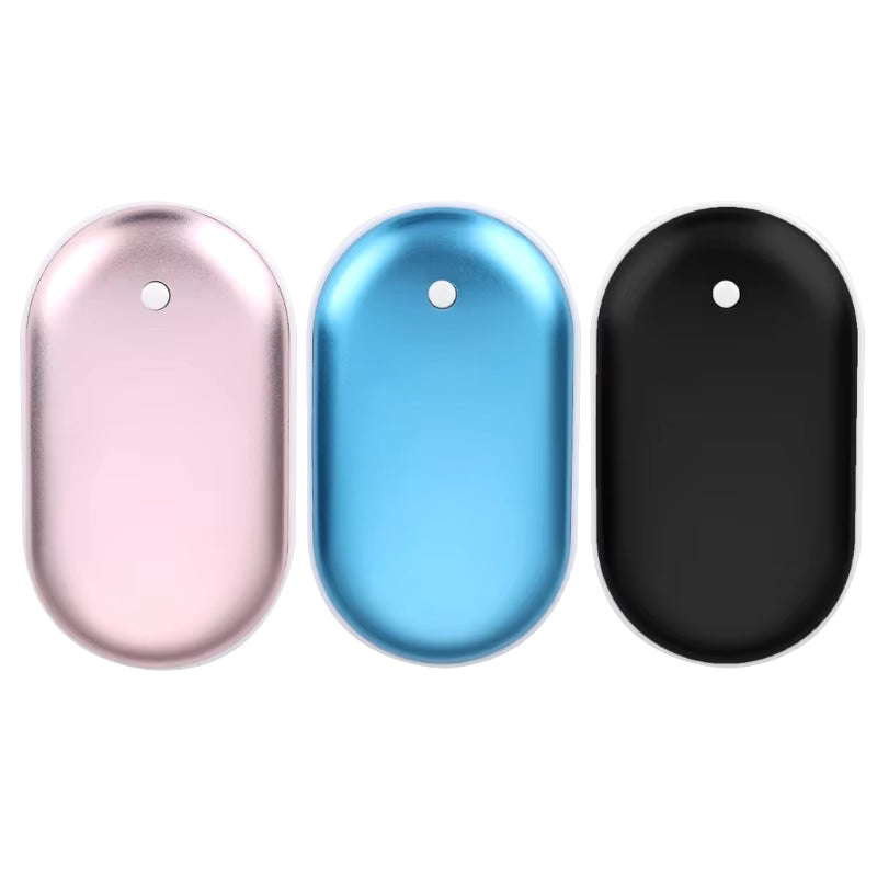 Mini Hand Warmer Winter Portable USB Rechargeable Pocket Hand Warmer Mobile Power Quick Heating 5000/10000Mah